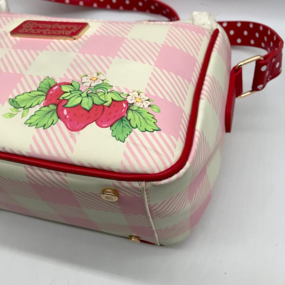 Strawberry Shortcake Polyester Gingham Bow Crossb… - image 8